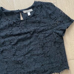 Lace Banana Republic Crop Top